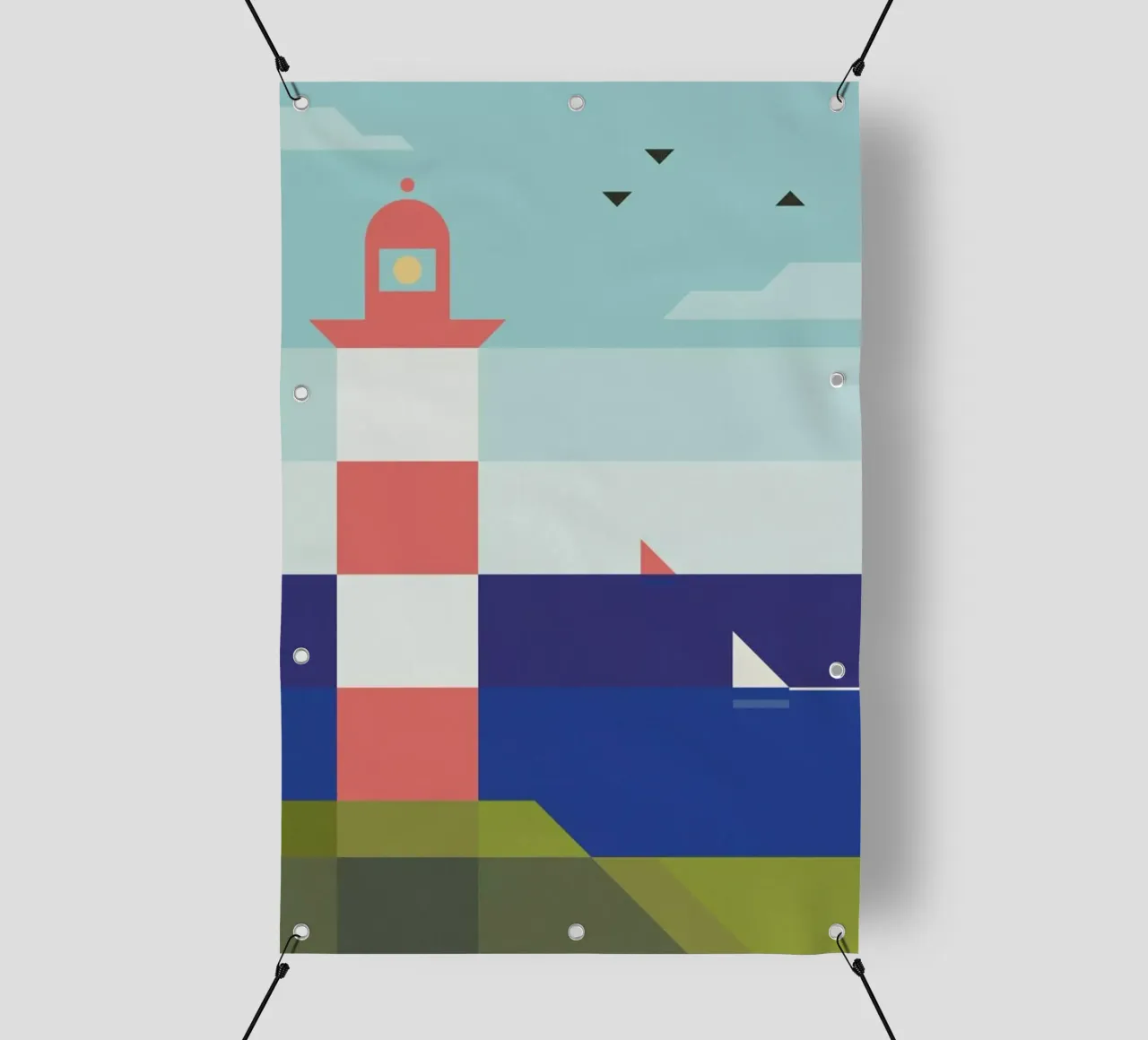 Lighthouse telo in pvc da Antony Squizzato