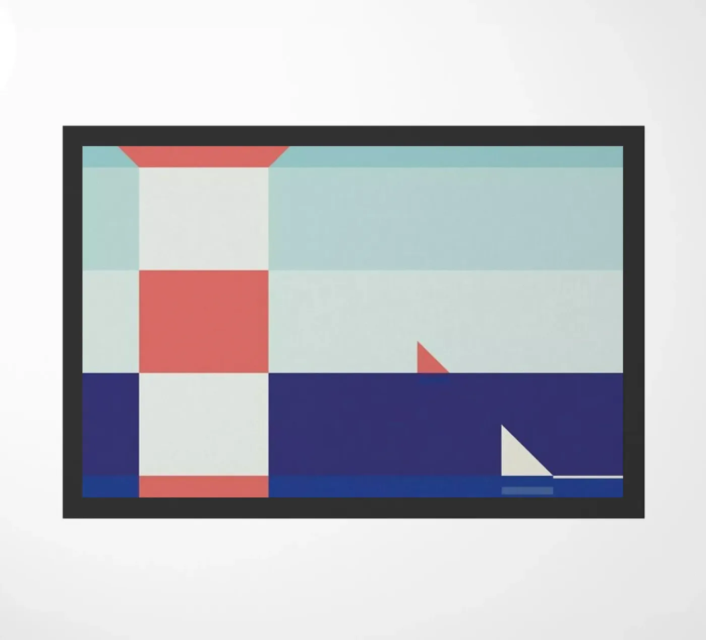 Lighthouse doormat by Antony Squizzato