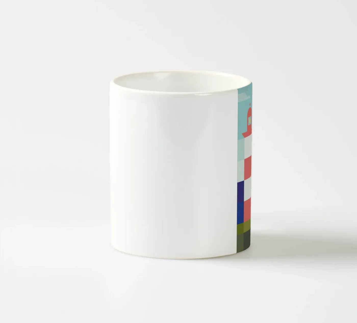Lighthouse ceramic mug by Antony Squizzato