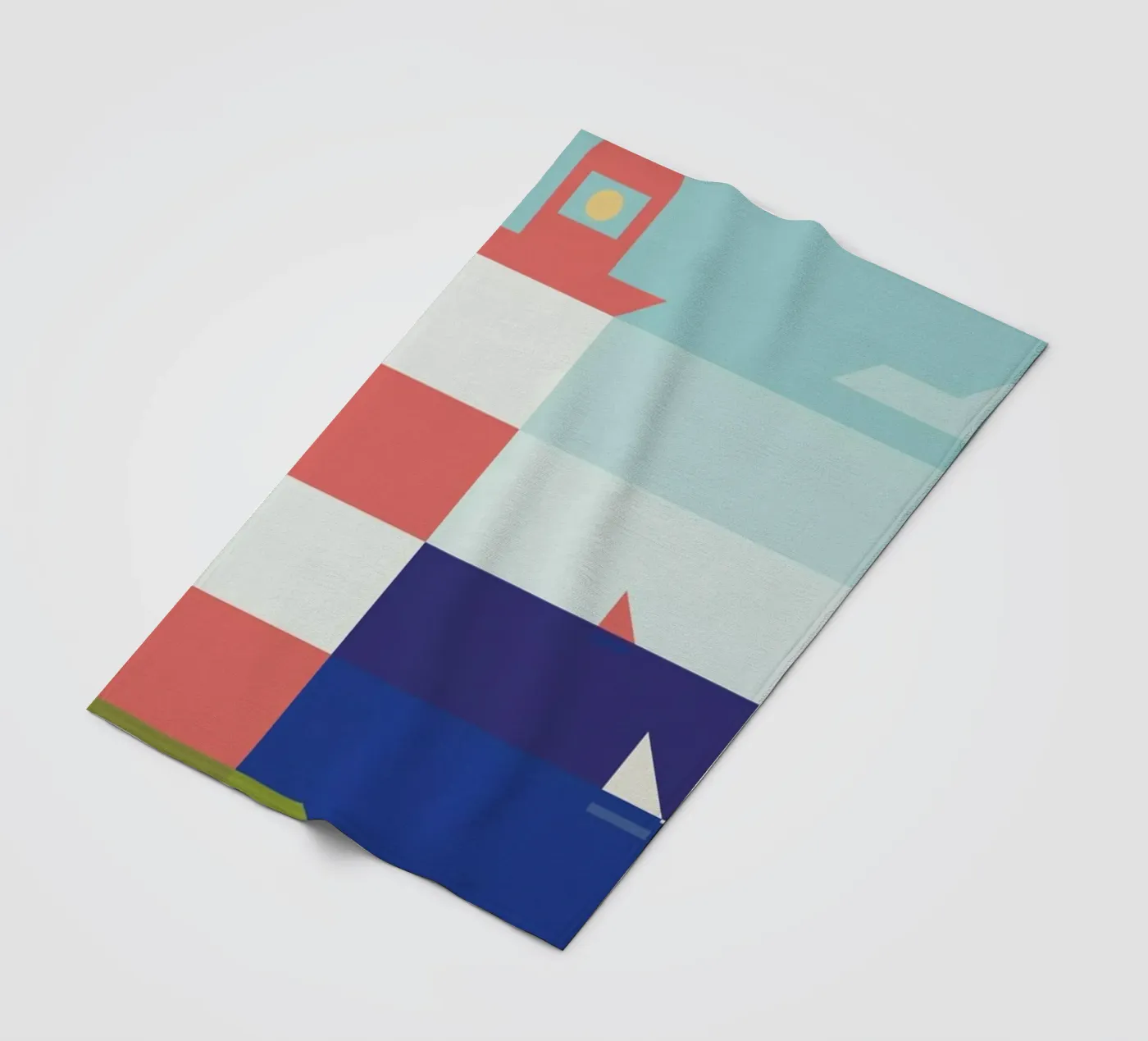 Lighthouse Fleecedecke von Antony Squizzato