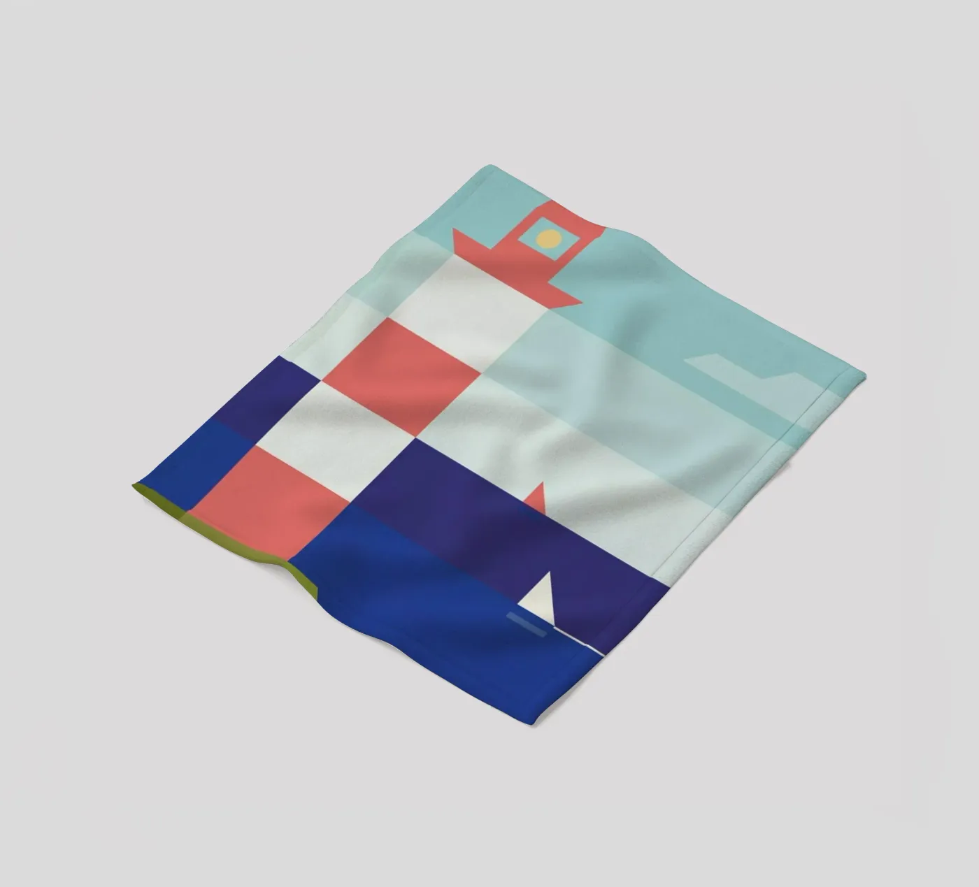 Lighthouse Fleecedecke von Antony Squizzato