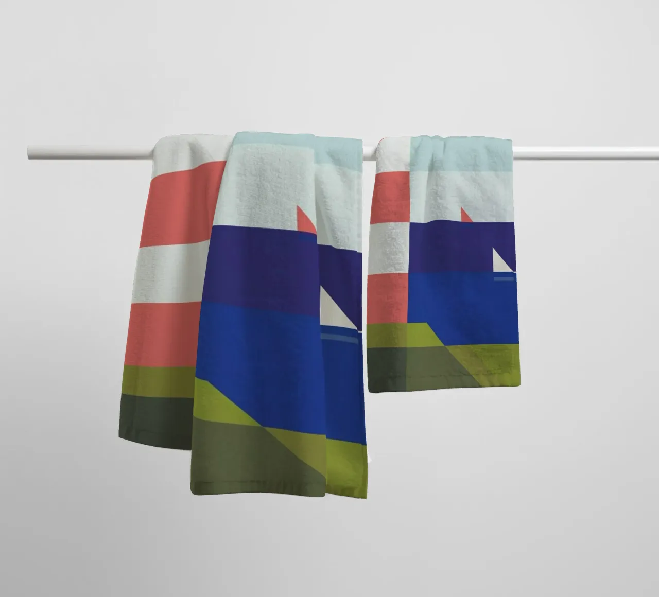 Lighthouse towel by Antony Squizzato