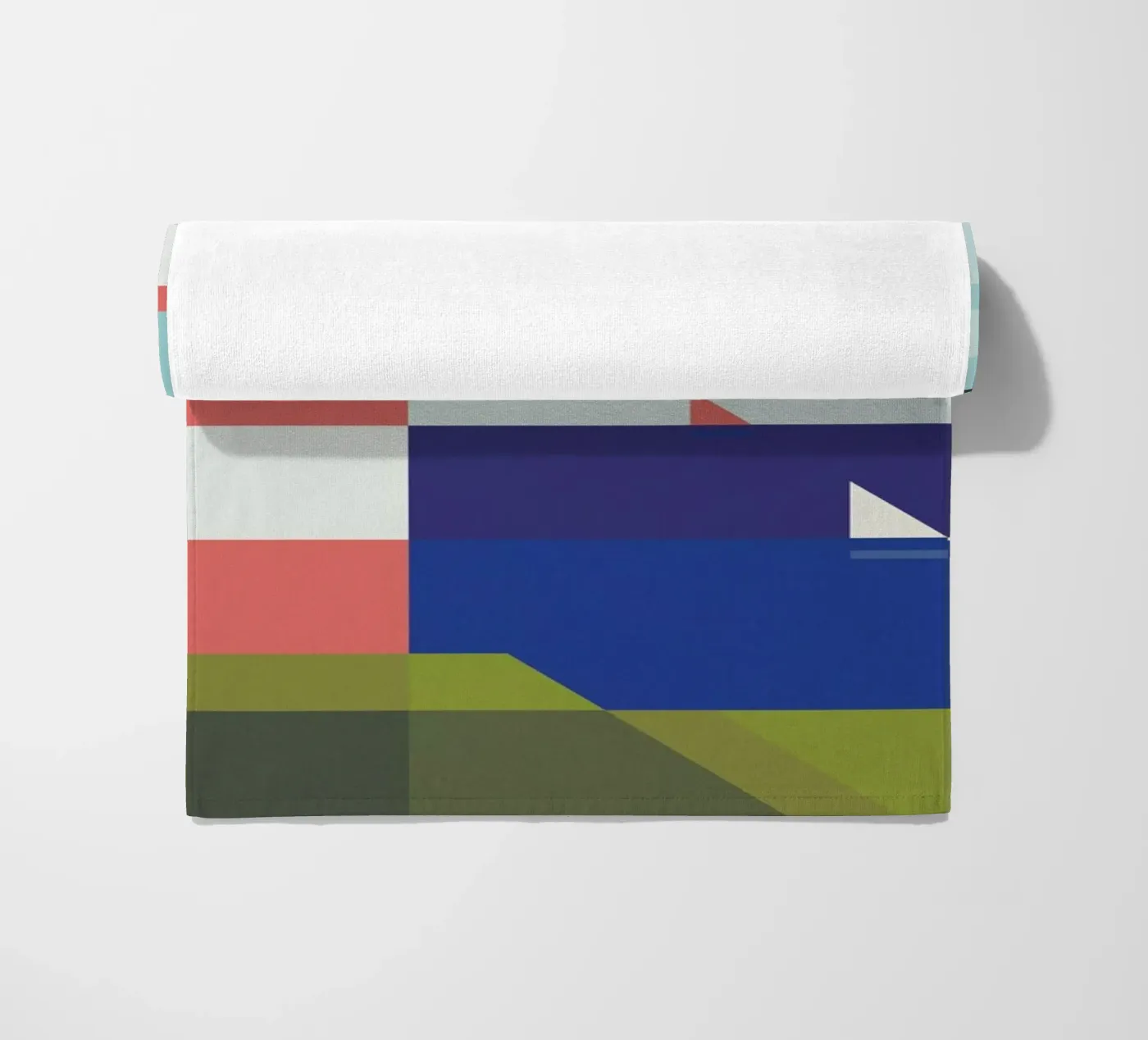 Lighthouse beach towel by Antony Squizzato