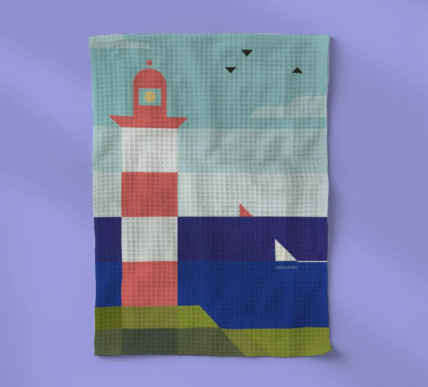 Lighthouse Geschirrtuch von Antony Squizzato