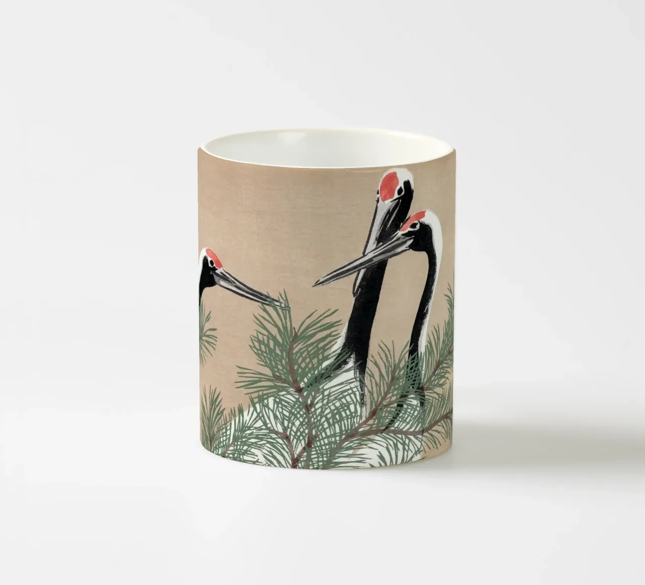 Tsuru - Kamisaka sekka tazza in ceramica da apoloprints