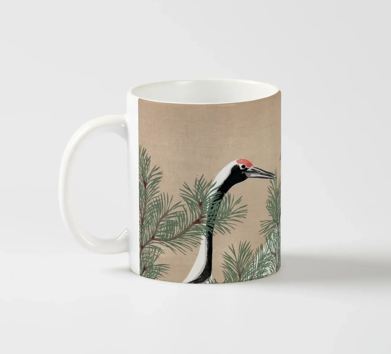 Tsuru - Kamisaka sekka tazza in ceramica da apoloprints