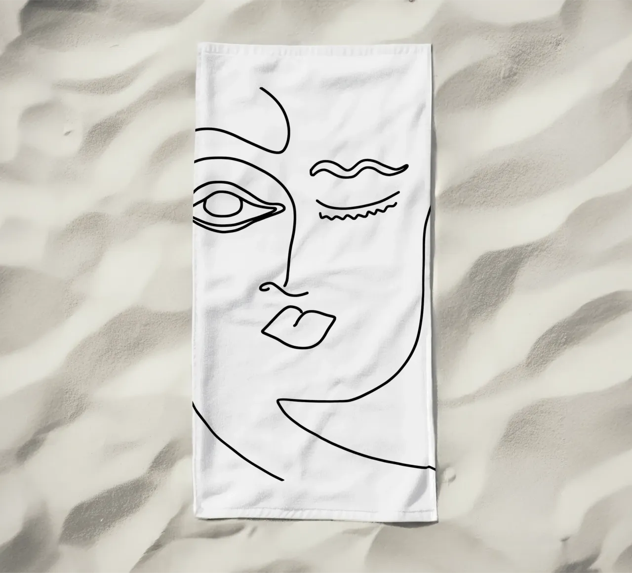 Wink - Linienzeichnung telo mare da BAINAI