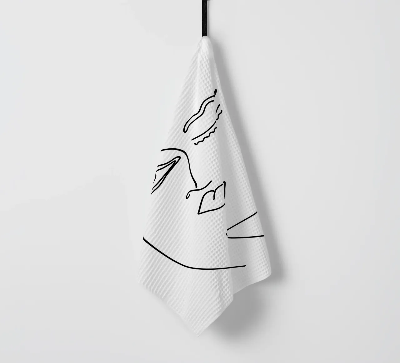Wink - Linienzeichnung canovaccio da cucina da BAINAI