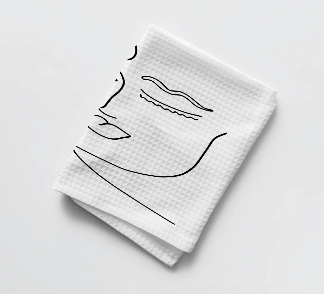 Wink - Linienzeichnung canovaccio da cucina da BAINAI