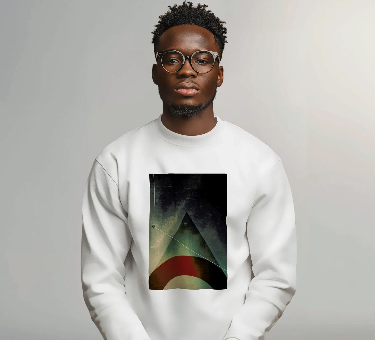 Triangle circle half sweat de Danny Ivan