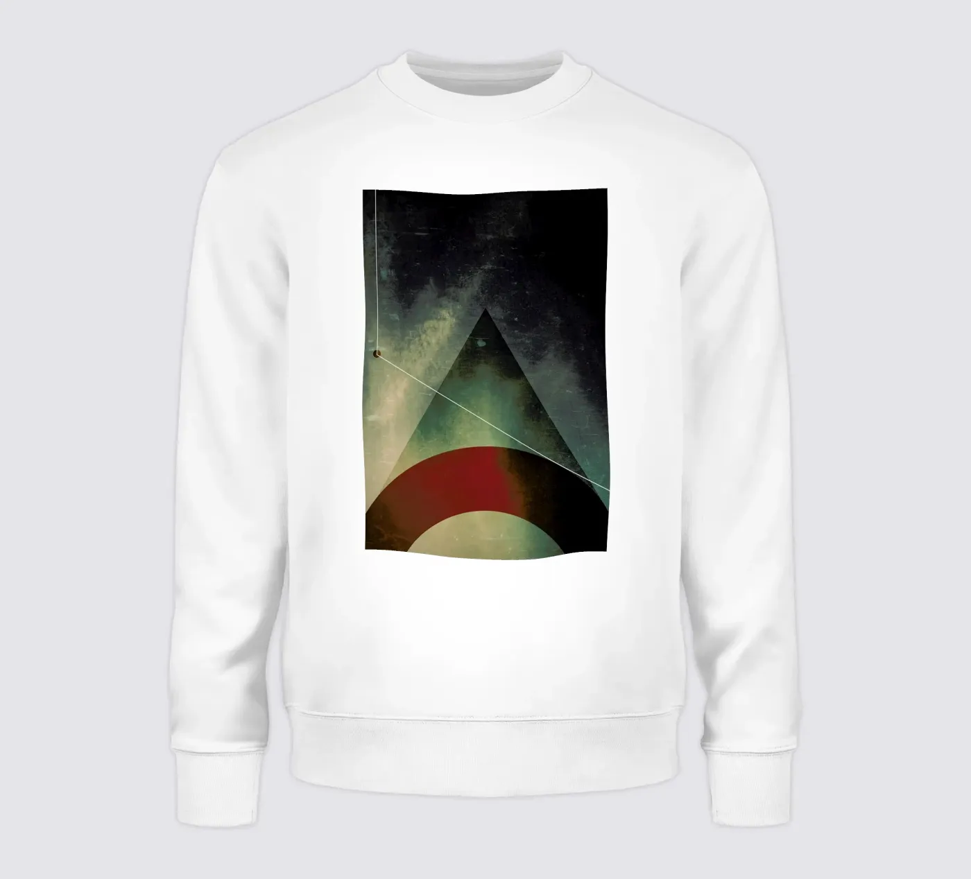 Triangle circle half felpa da Danny Ivan