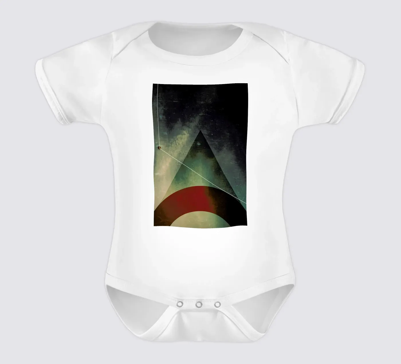 Triangle circle half body bébé de Danny Ivan