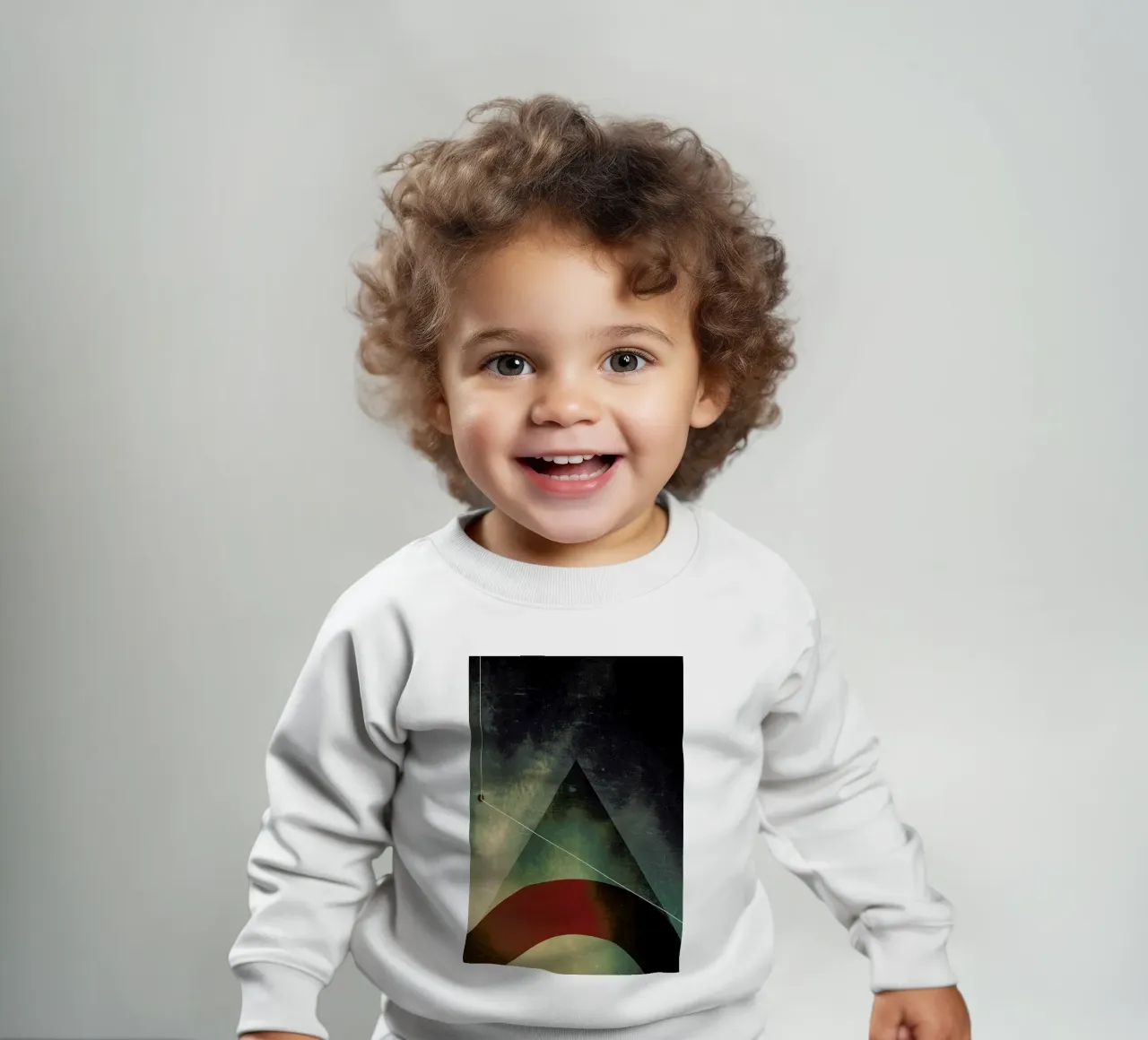 Triangle circle half Baby Sweatshirt von Danny Ivan