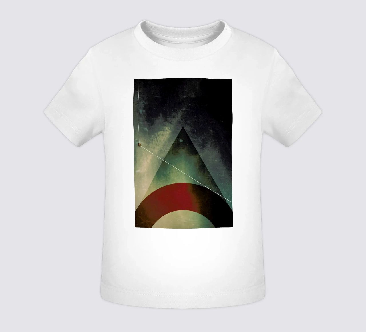 Triangle circle half maglietta neonato da Danny Ivan