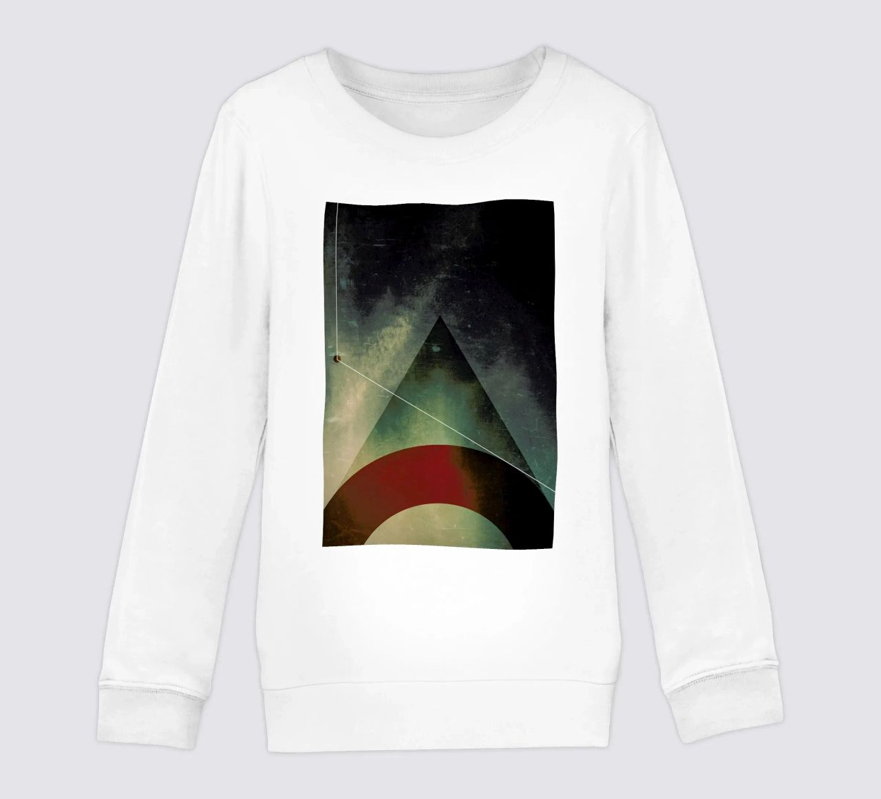 Triangle circle half felpa bambino da Danny Ivan