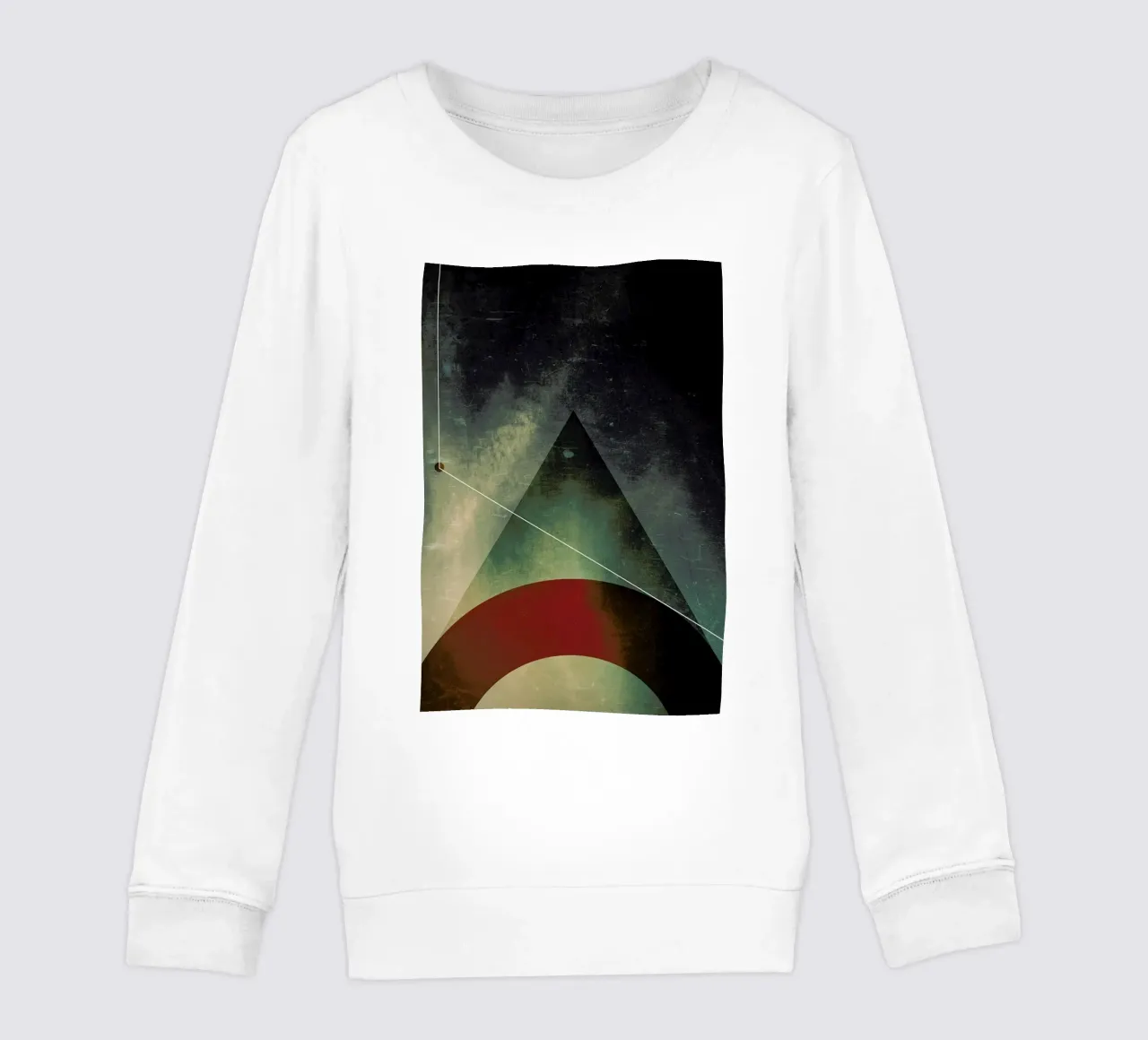 Triangle circle half felpa bambino da Danny Ivan