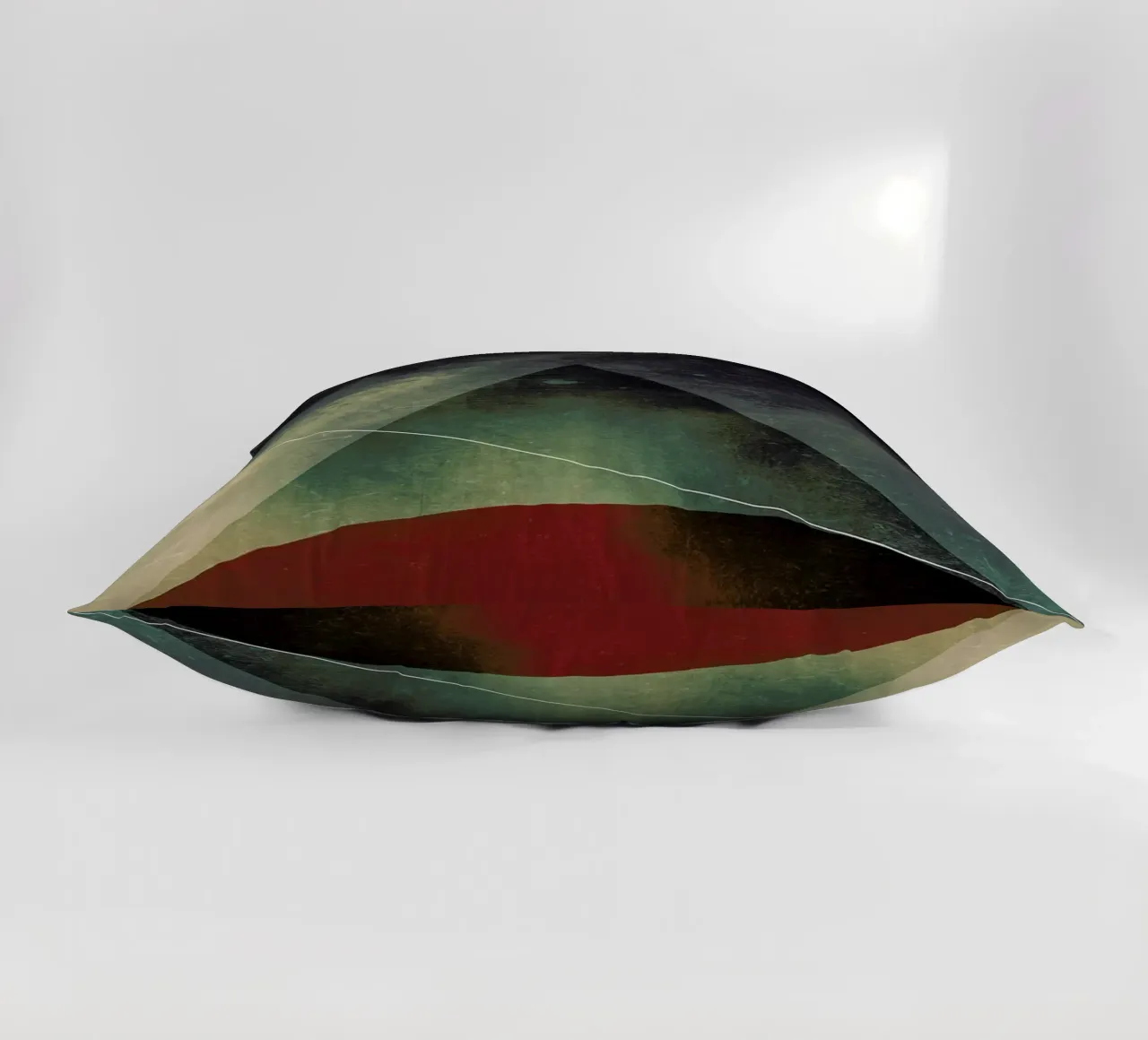 Triangle circle half kussen van Danny Ivan