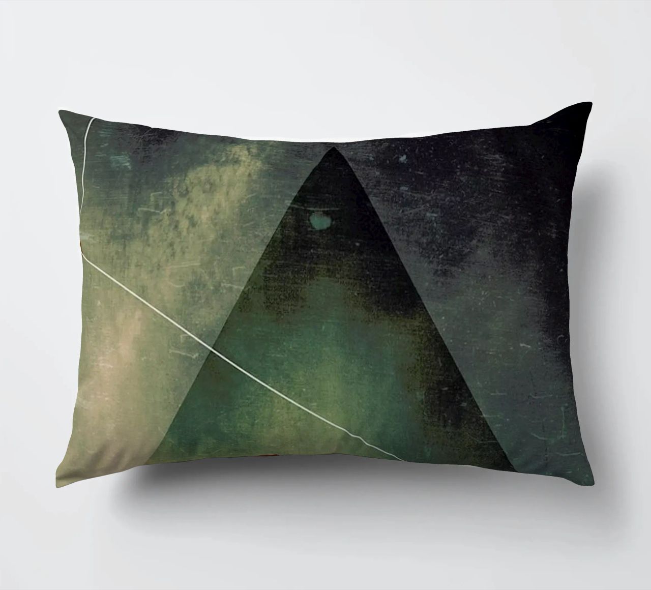 Triangle circle half cuscino da Danny Ivan