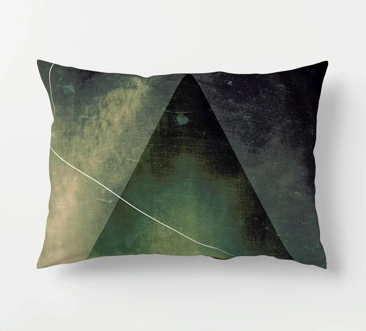 Triangle circle half cuscino da Danny Ivan