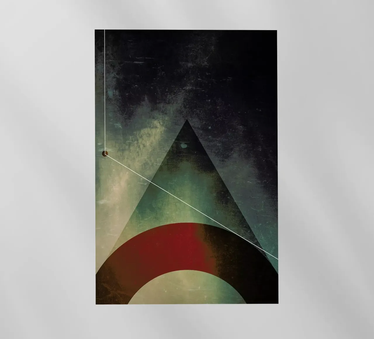 Triangle circle half Backlit Folie von Danny Ivan