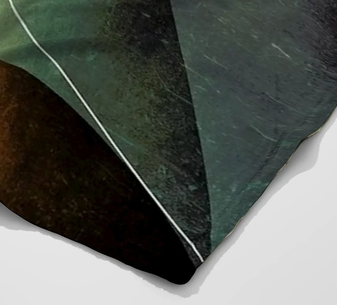 Triangle circle half fleecedeken van Danny Ivan