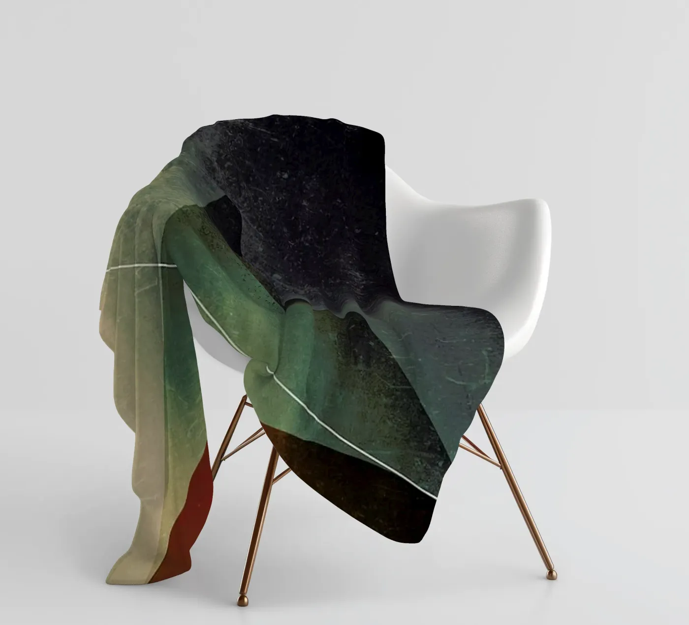 Triangle circle half Fleecedecke von Danny Ivan