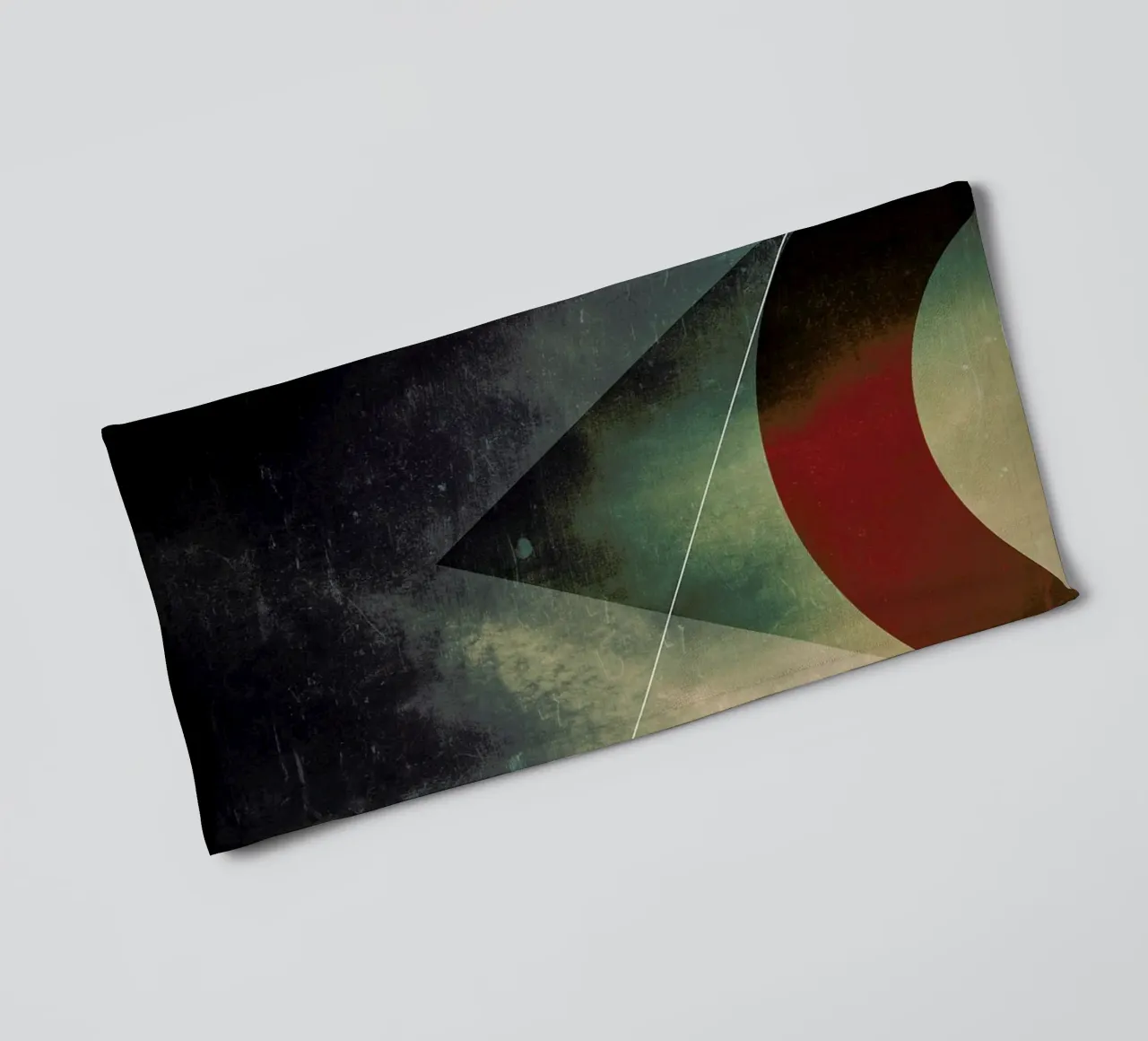 Triangle circle half asciugamano da bagno da Danny Ivan