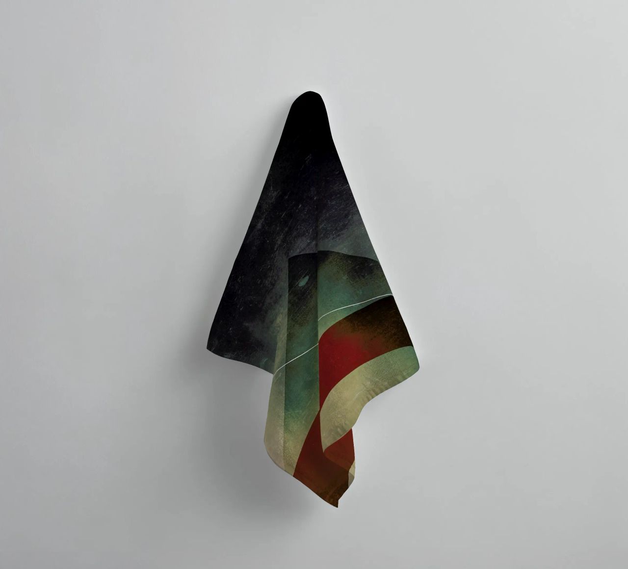 Triangle circle half serviette de bain de Danny Ivan