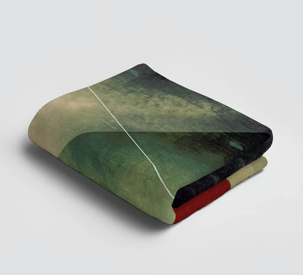 Triangle circle half serviette de bain de Danny Ivan