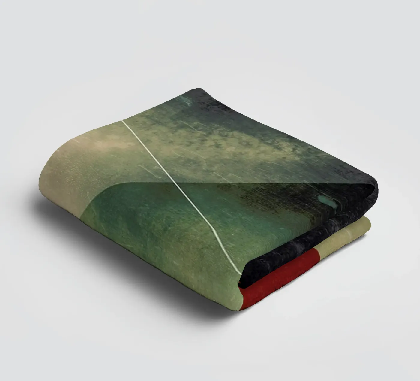 Triangle circle half Handtuch von Danny Ivan