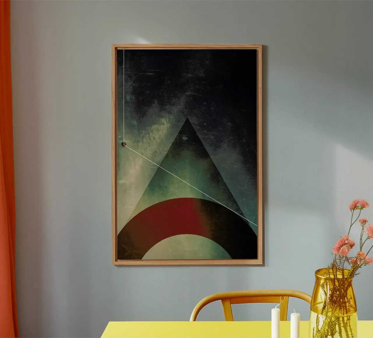 Triangle circle half forex-plaat van Danny Ivan