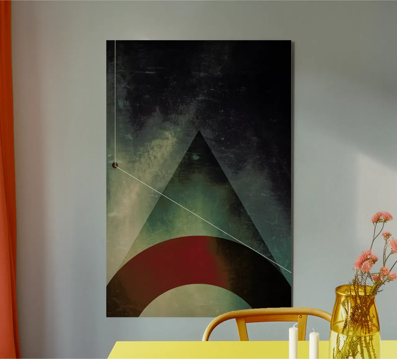 Triangle circle half forex-plaat van Danny Ivan