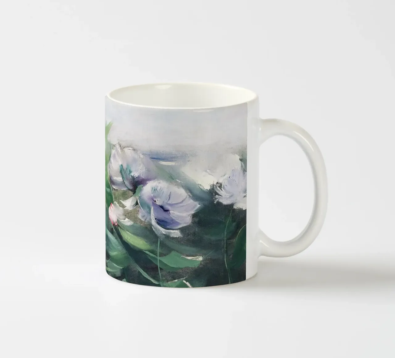 Lotus Flower Nymphaea tazza in ceramica da apoloprints