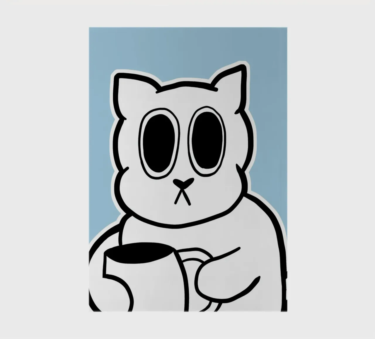 Coffee Cat II notebook by BAINAI