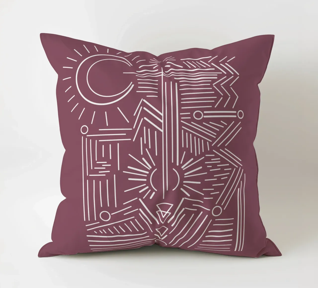 Boho lines cuscino da BAINAI