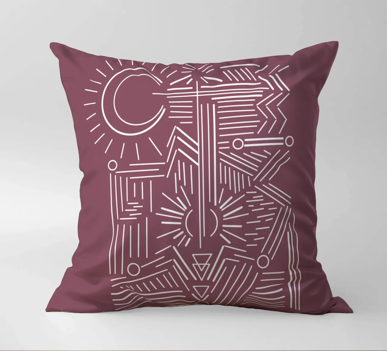 Boho lines cuscino da BAINAI