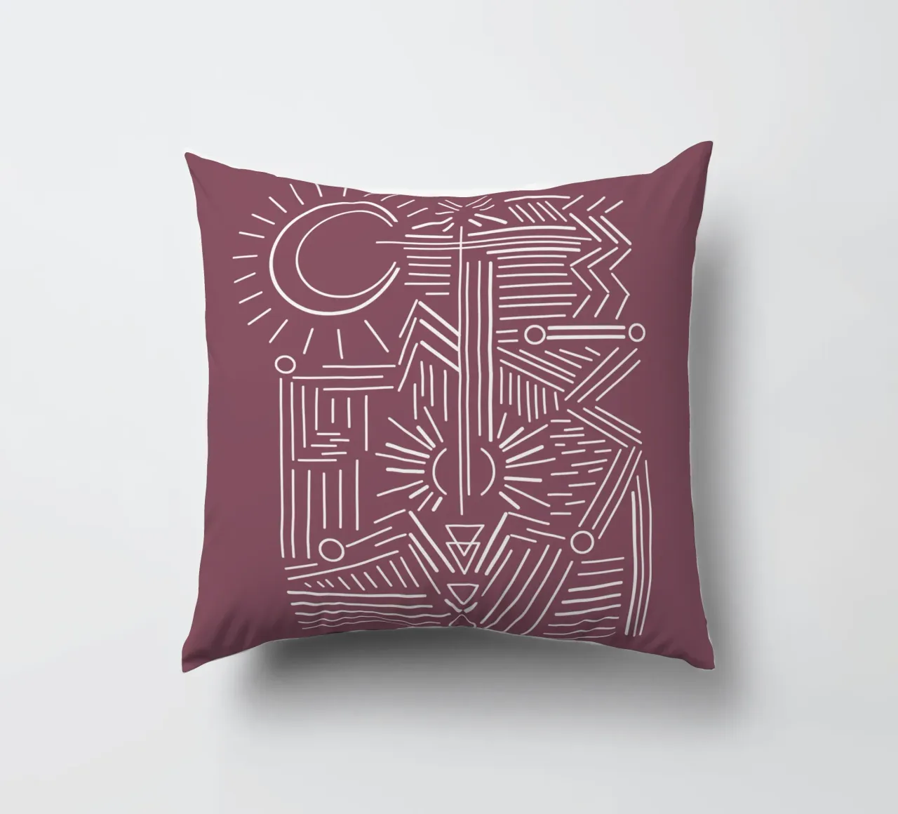 Boho lines cuscino da BAINAI