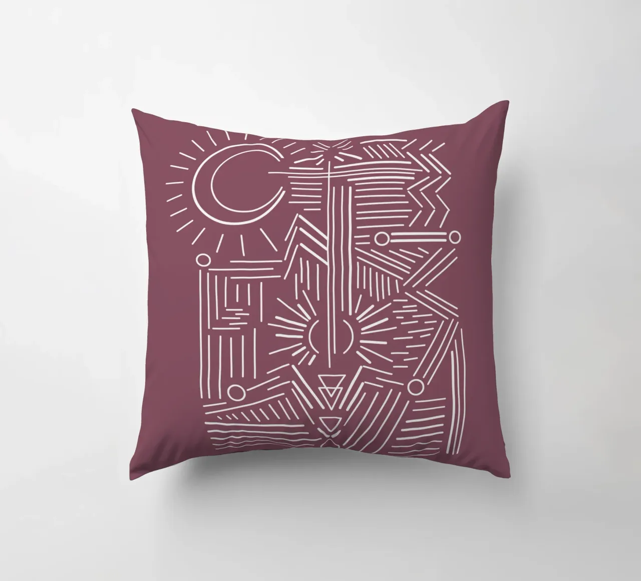 Boho lines cuscino da BAINAI