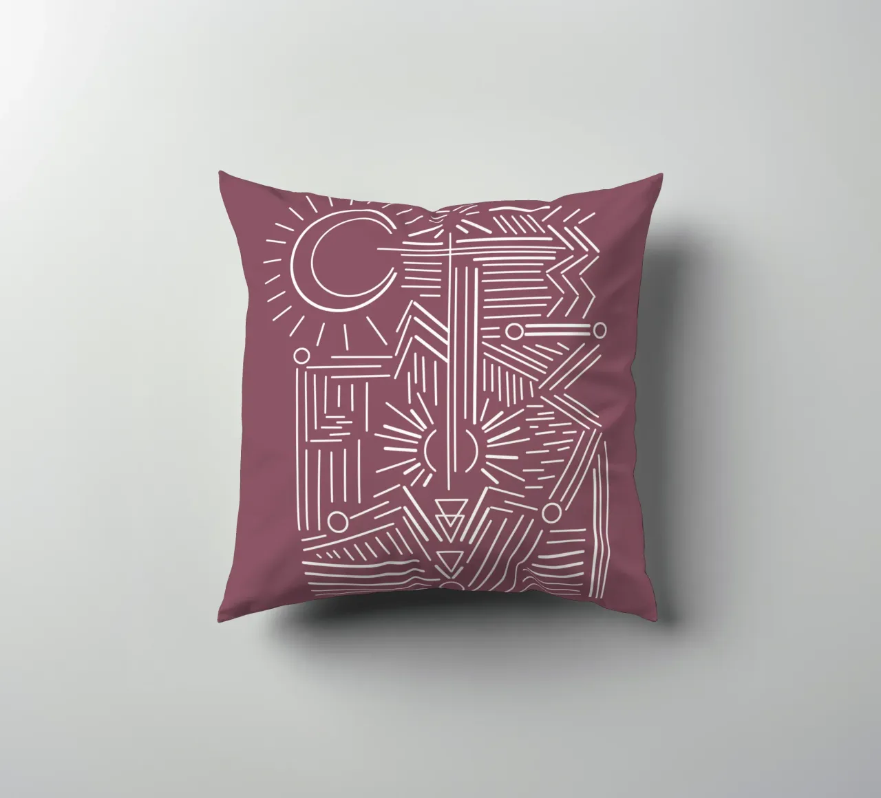 Boho lines cuscino da BAINAI