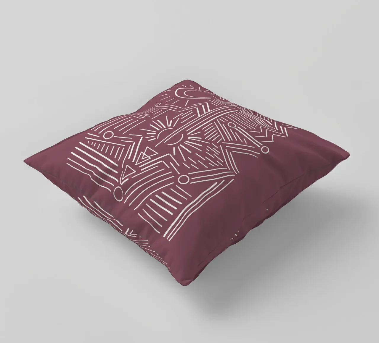 Boho lines cuscino da BAINAI