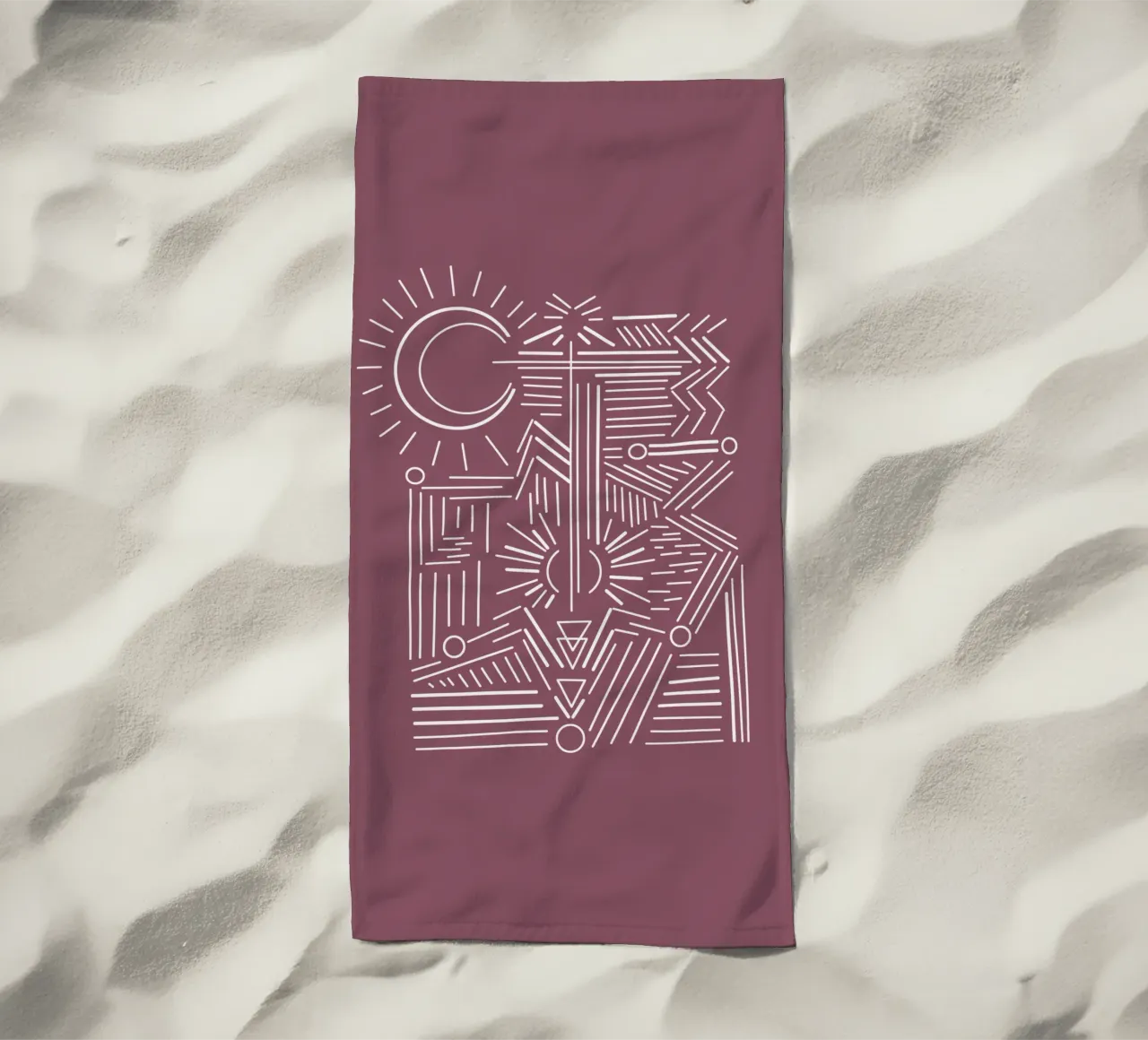 Boho lines telo mare da BAINAI