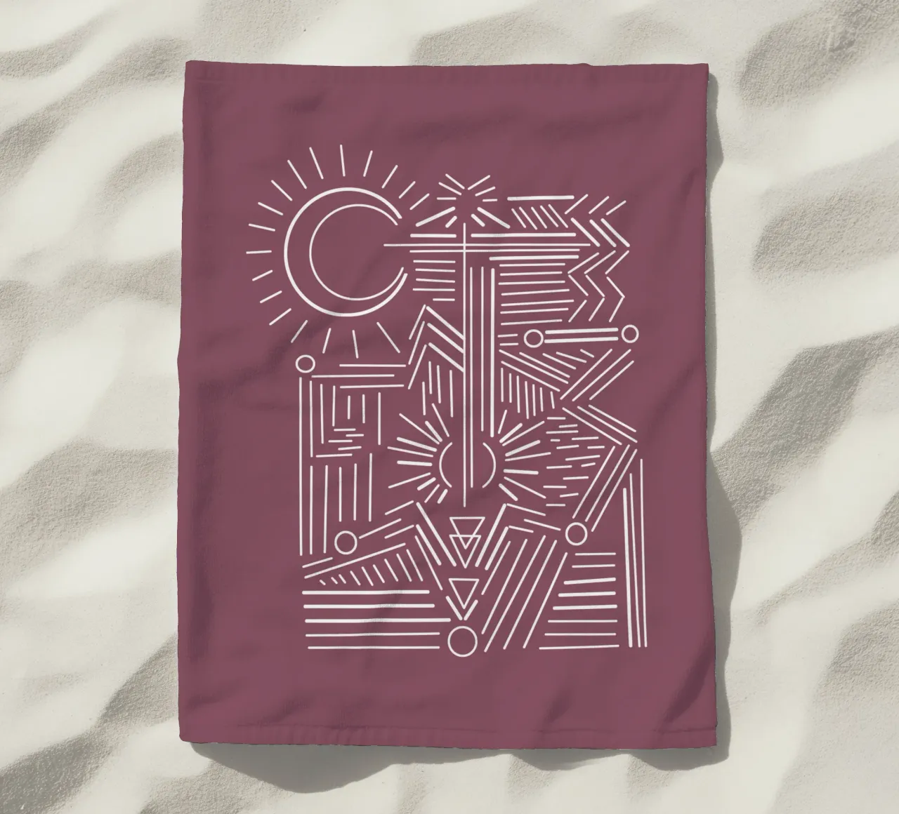 Boho lines telo mare da BAINAI