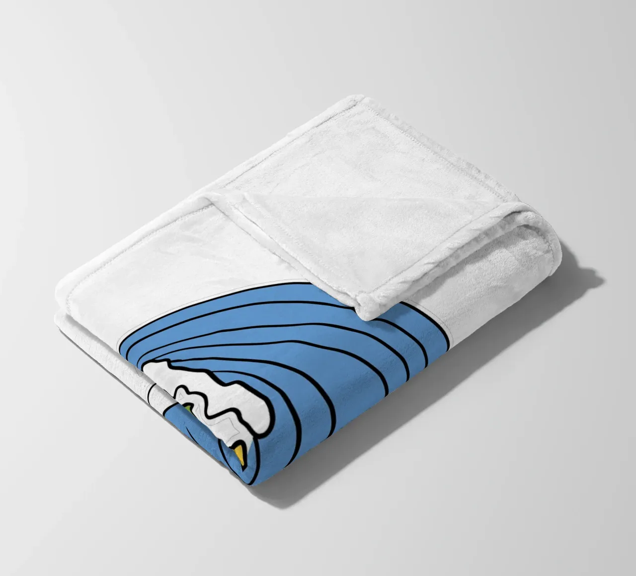 Enjoy the sun surfer coperta in pile da BAINAI