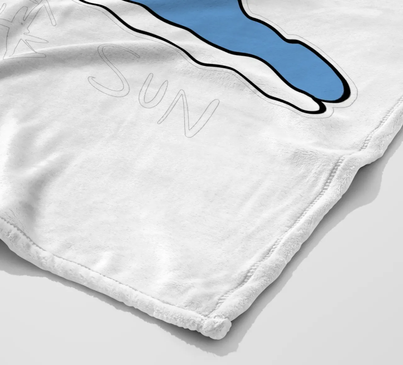Enjoy the sun surfer coperta in pile da BAINAI