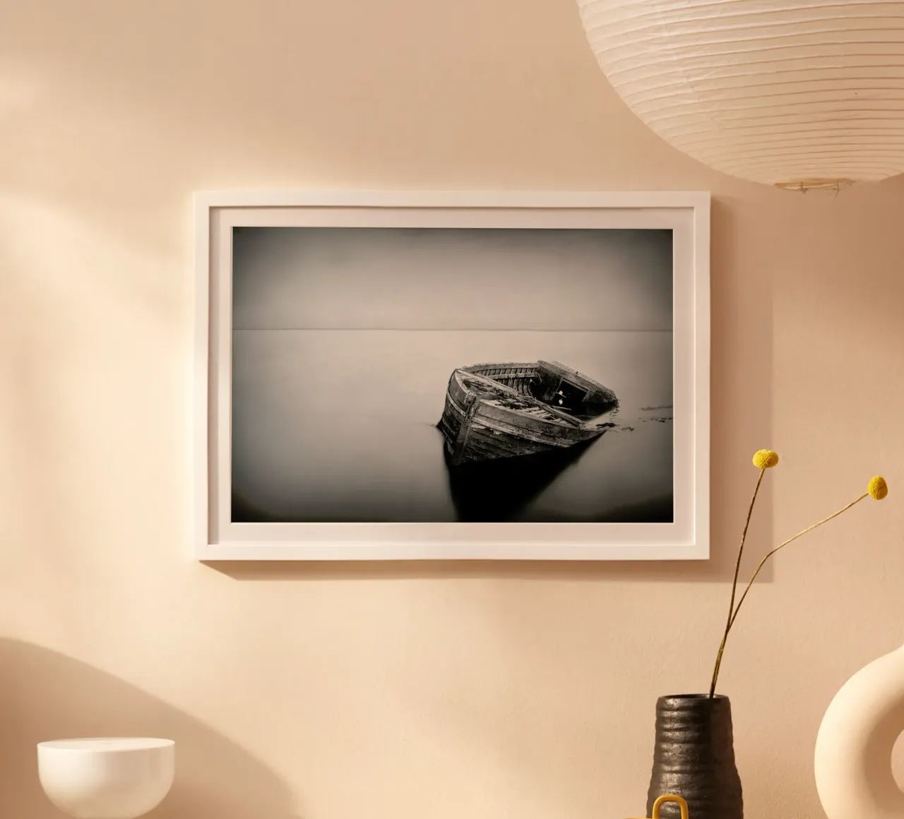 Abandoned - Wild Photo Art poster con telaio in alluminio da Pictufy