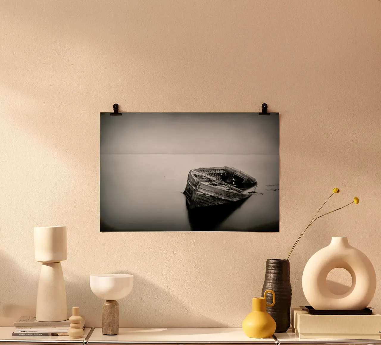 Abandoned - Wild Photo Art poster con telaio in alluminio da Pictufy