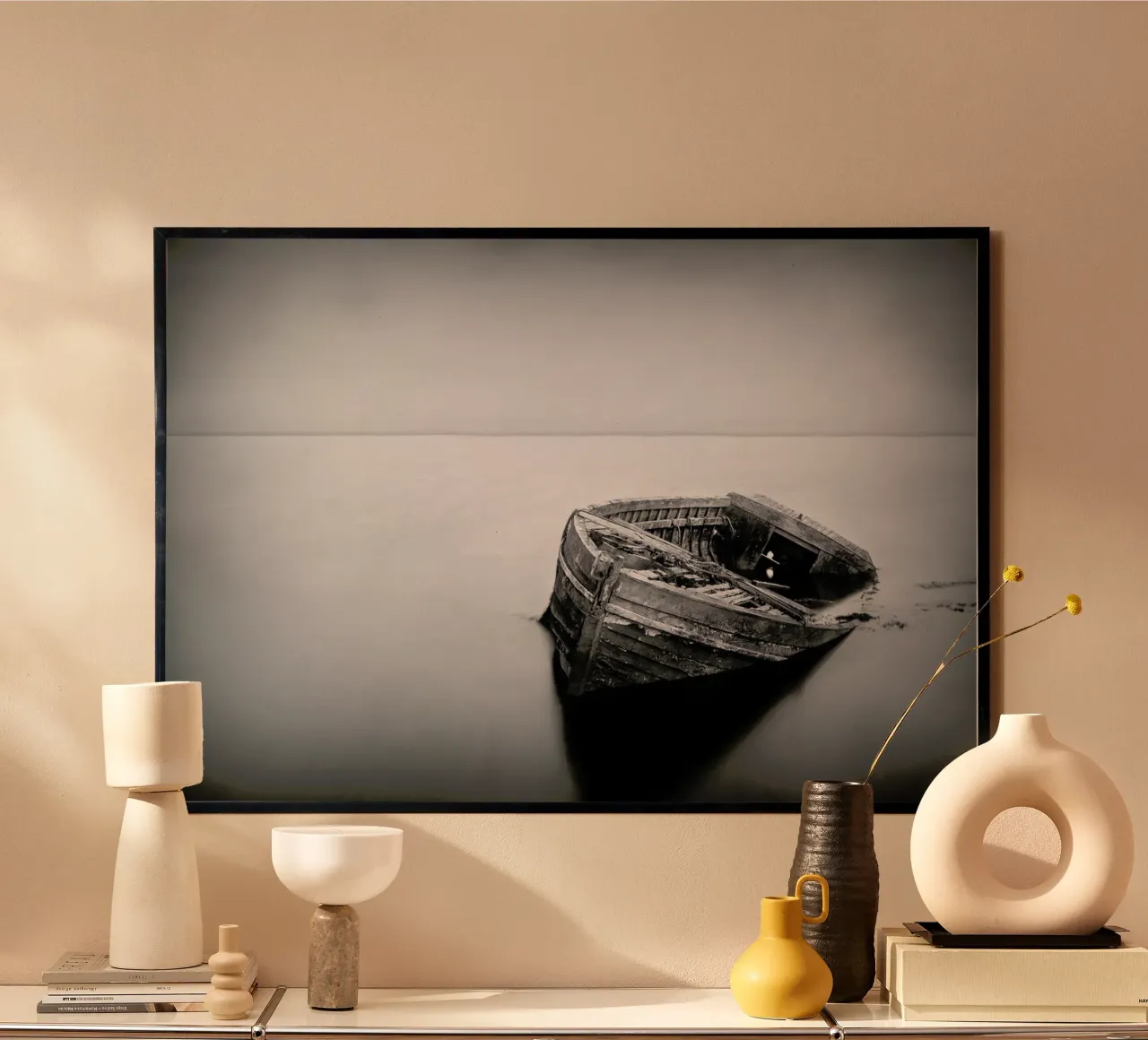 Abandoned - Wild Photo Art poster con telaio in alluminio da Pictufy