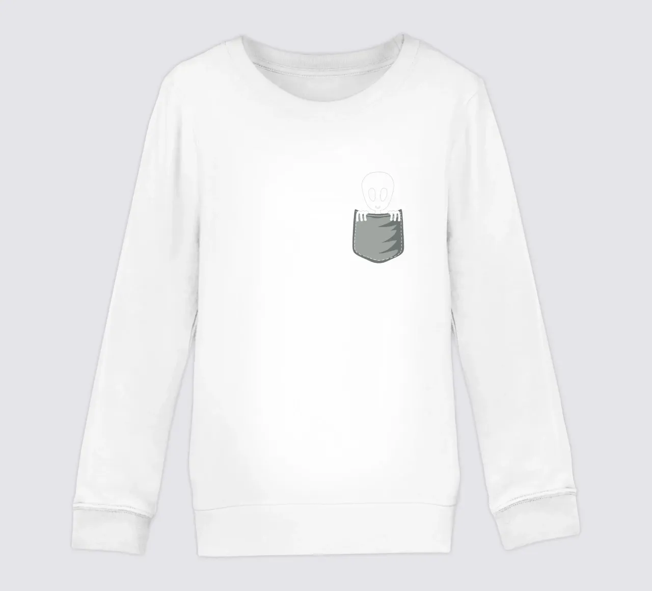 Pocket Alien felpa bambino da BAINAI