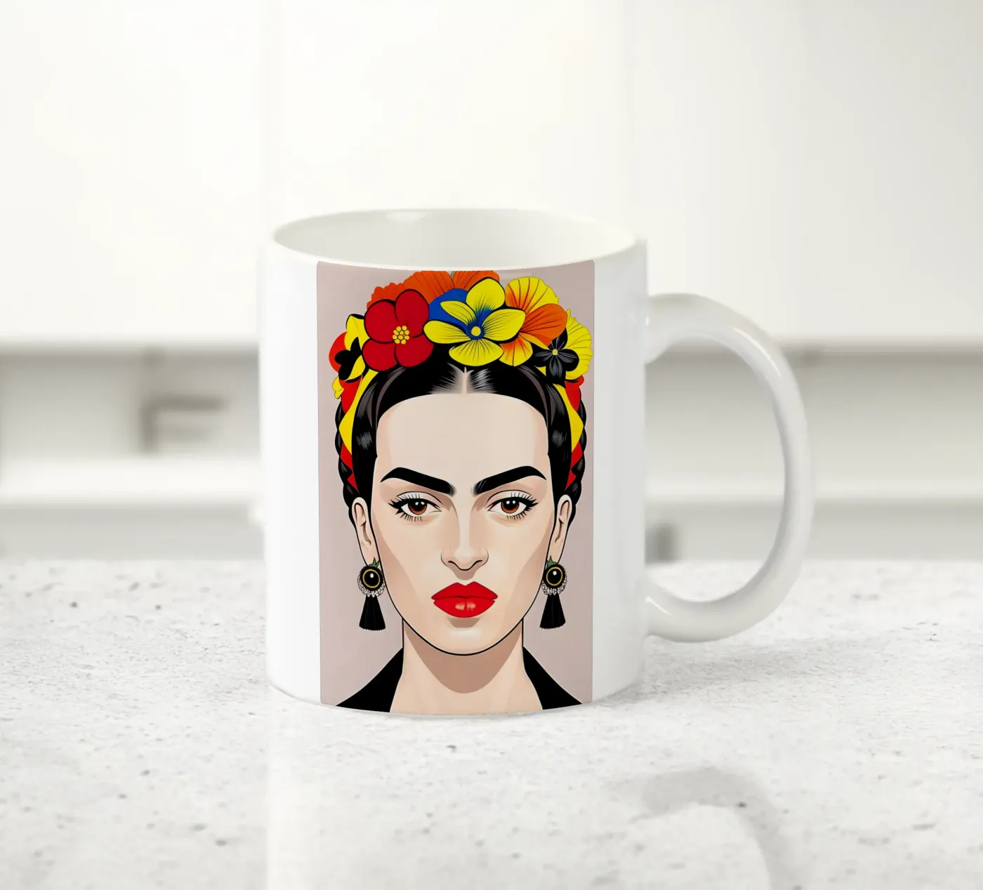 FRIDA ceramic mug by ART DECO