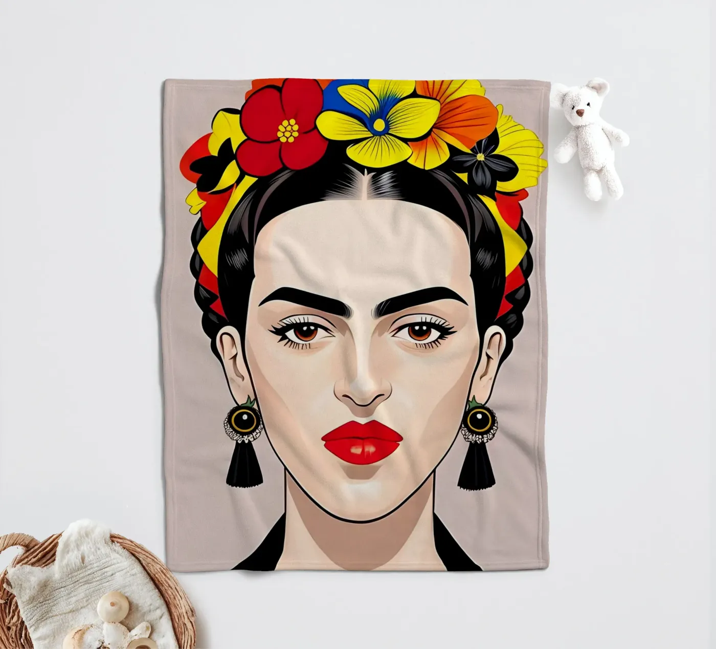 FRIDA fleecedeken van ART DECO